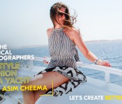 LIFESTYLE FASHION PHOTOGRAPHY ON A YACHT
